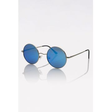 Ochelari de soare rotunzi unisex cu lentile polarizate