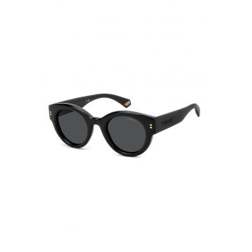 Ochelari de soare rotunzi unisex cu lentile polarizate