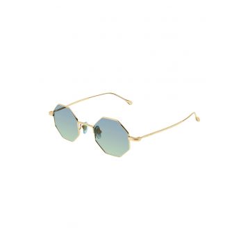 Ochelari de soare unisex cu lentile hexagonale
