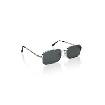 Ochelari de soare unisex polarizati metalici dreptunghiulari