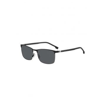 Ochelari de soare wayfarer cu detaliu cu logo discret