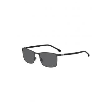 Ochelari de soare wayfarer cu detaliu cu logo discret