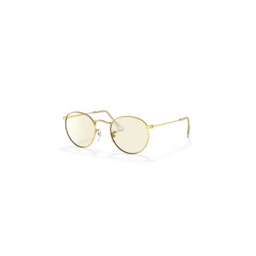 Ray Ban - Ochelari de soare cu rama rotunda metalica