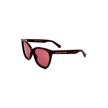 Ochelari de soare cat-eye cu detalii logo