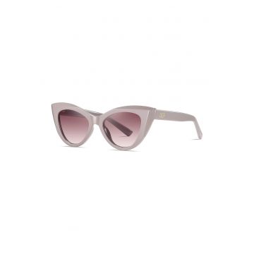 Ochelari de soare cat-eye cu lentile polarizate