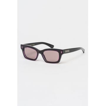 Ochelari de soare cat-eye cu lentile uni - Violet