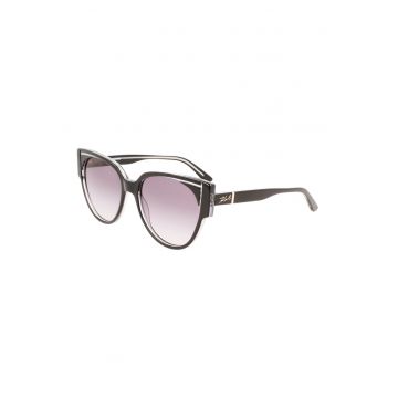 Ochelari de soare cat-eye cu model tortoise