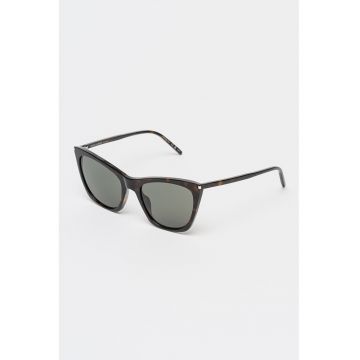 Ochelari de soare cat eye Kate - Negru