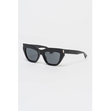 Ochelari de soare cat-eye - Negru