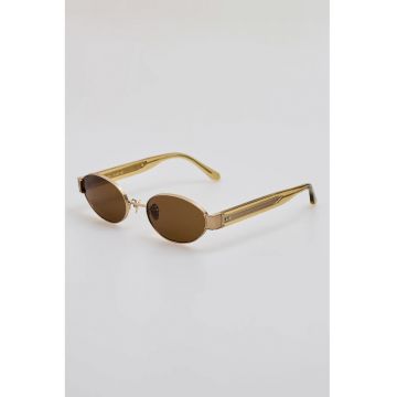 Ochelari de soare cu detalii de titan Sadie