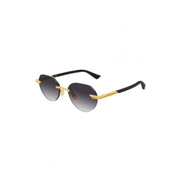 Ochelari de soare rotunzi unisex cu lentile degrade