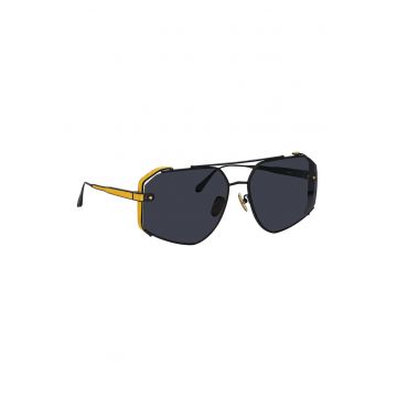 Ochelari de soare unisex aviator din titan