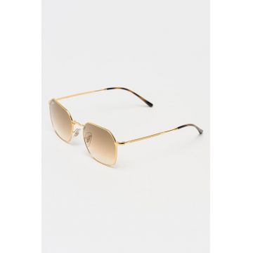 Ochelari de soare unisex cu lentile in degrade - Auriu/Negru