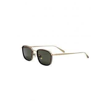 Ochelari de soare unisex cu rama din argint veritabil Newton