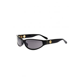 Ochelari de soare wrap unisex Etain - Auriu/Negru