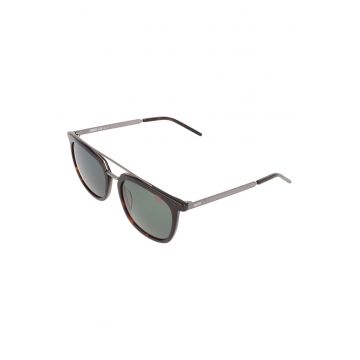 Ochelari de soare clubmaster cu logo pe brate