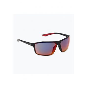 Ochelari de soare barbati  Windstorm - negru - lentile violet si portocalii - cu etui - OS Ochelari de soare barbati  Windstorm - negru - lentile violet si portocalii - cu etui - OS