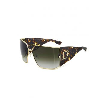 Ochelari de soare dama  model d2-0154s - metal auriu - dimensiuni 73x17x140 Ochelari de soare dama  model d2-0154s - metal auriu - dimensiuni 73x17x140