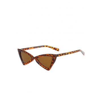 Ochelari de soare - maro - animal print - stil retro - Casten C5 -