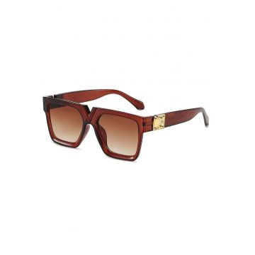 Ochelari de soare - maro - patrati - Francine C4 -