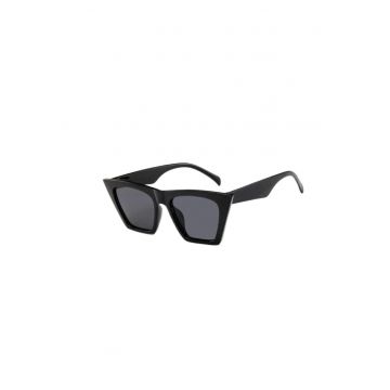 Ochelari de soare - negri - cat-eye - Saline C1