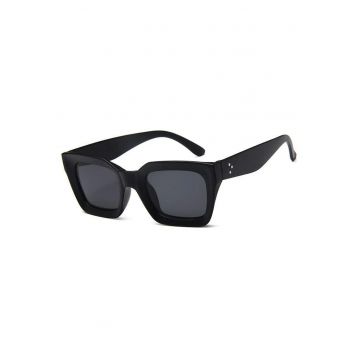 Ochelari de soare - negri - dreptunghiulari - Serlina C4 -