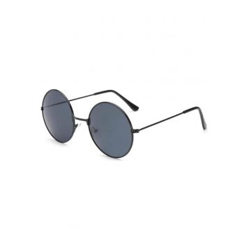 Ochelari de soare - negri - lentila rotunda - Jemma C2 -