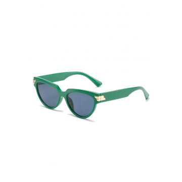 Ochelari de soare - verzi - cat-eye - Arina C1