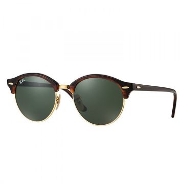 Ochelari de soare unisex Clubround Ray-Ban RB4246 990