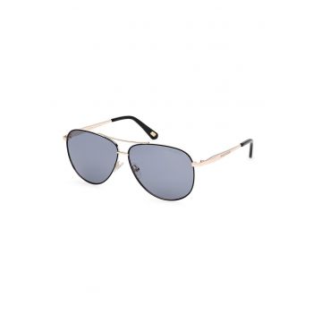 Ochelari de soare aviator cu lentile polarizate - Auriu/Negru stins