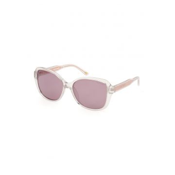 Ochelari de soare butterfly polarizati - Maro nisip/Crem