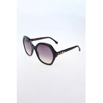 Ochelari de soare ovali cu lentile in degrade