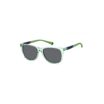 Ochelari de soare wayfarer  - cu lentile polarizate - Verde deschis