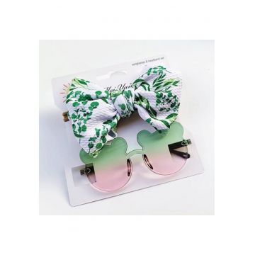 Set bentita si ochelari de soare  Model AL 17361 Mouse - Fete - Multicolor - Multicolor