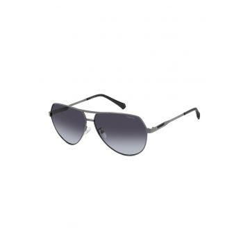 Ochelari de soare aviator cu lentile polarizate - - Gri inchis