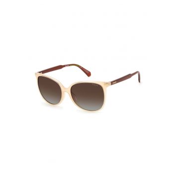 Ochelari de soare butterfly cu lentile polarizate - Maro/Maro camel