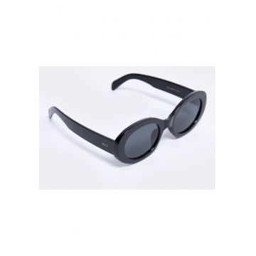Ochelari de soare rotunzi Kuni - Negru