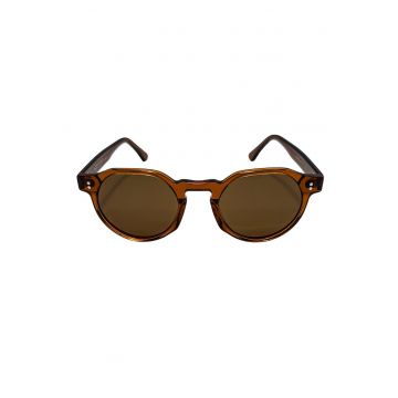 Ochelari de soare unisex – Anima - Chihlimbar/Rosu transparent