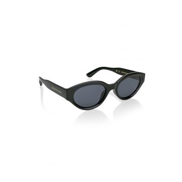 Ochelari de soare unisex cat-eye polarizati - Negru