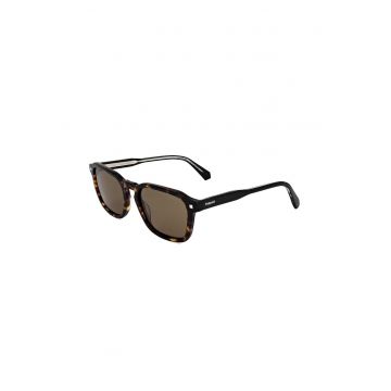 Ochelari de soare unisex cu lentile polarizate si animal print