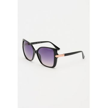 Ochelari de soare butterfly cu lentile in degrade - Negru
