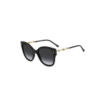 Ochelari de soare butterfly cu rama metalica - Auriu/Negru