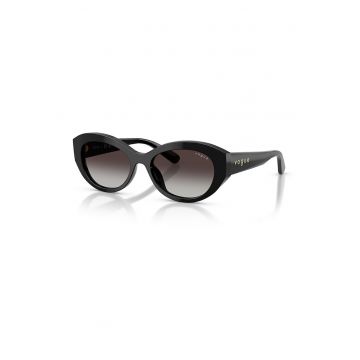 Ochelari de soare cat-eye - Negru