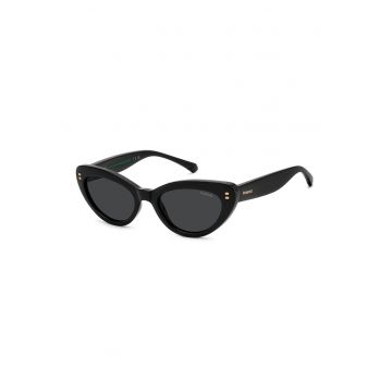 Ochelari de soare cat-eye polarizati - Negru