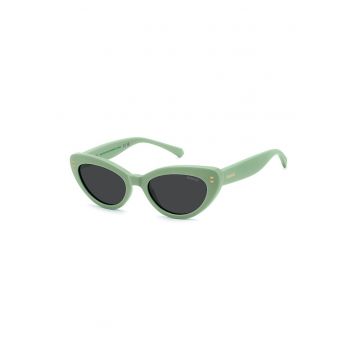 Ochelari de soare cat-eye polarizati - Verde deschis
