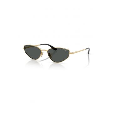 Ochelari de soare cat-eye unisex - Auriu