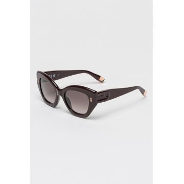 Ochelari de soare cat-eye - Violet pruna