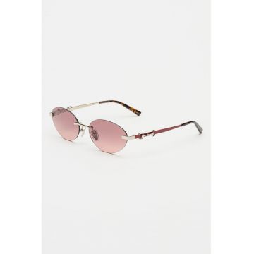 Ochelari de soare cu lentile ovale - Argintiu