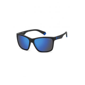 Ochelari de soare cu lentile polarizategggg - Negru/Albastru