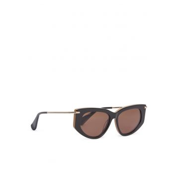 Ochelari de soare dama  MM0100 - 54 - maro inchis/multicolor